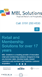 Mobile Screenshot of mblsolutions.co.uk
