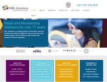 Tablet Screenshot of mblsolutions.co.uk